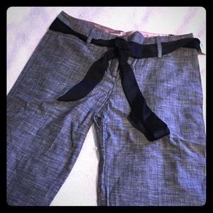 No Boundaries Grey Dress Capri Pants